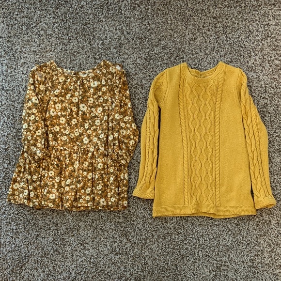 Old Navy Other - Old Navy Mustard Cable Knit Sweater
